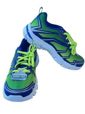 Skechers Nitrate Thermoblast Sneaker Boys New Memory Foam Gel Infused